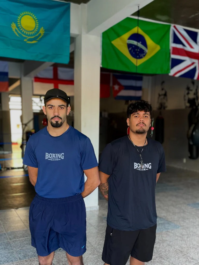 Micael Soares e Kevin Fillipe na Solo Boxe Club